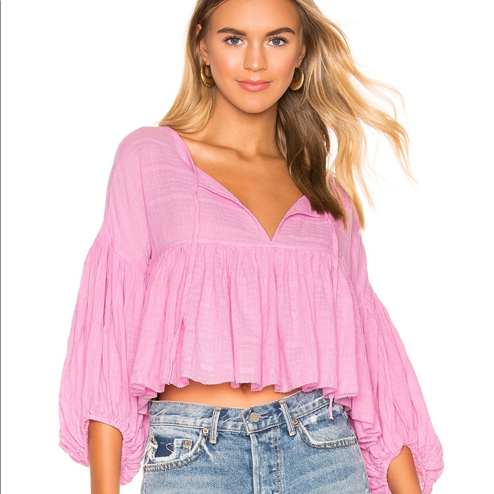 Free People Beaumont Mews Blouse